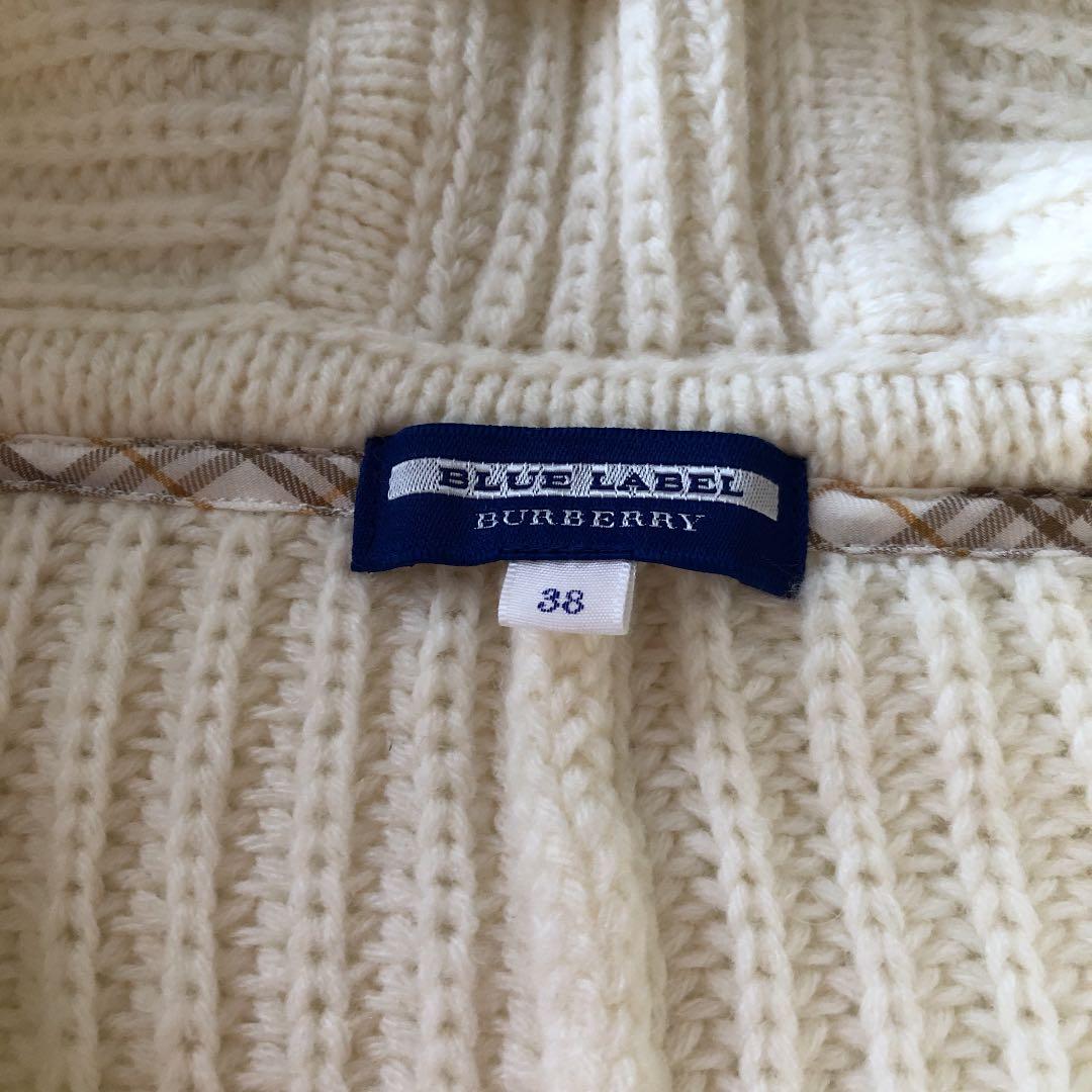 Irving♡バーバリー ブルーレーベル ニット ポンチョ アウター