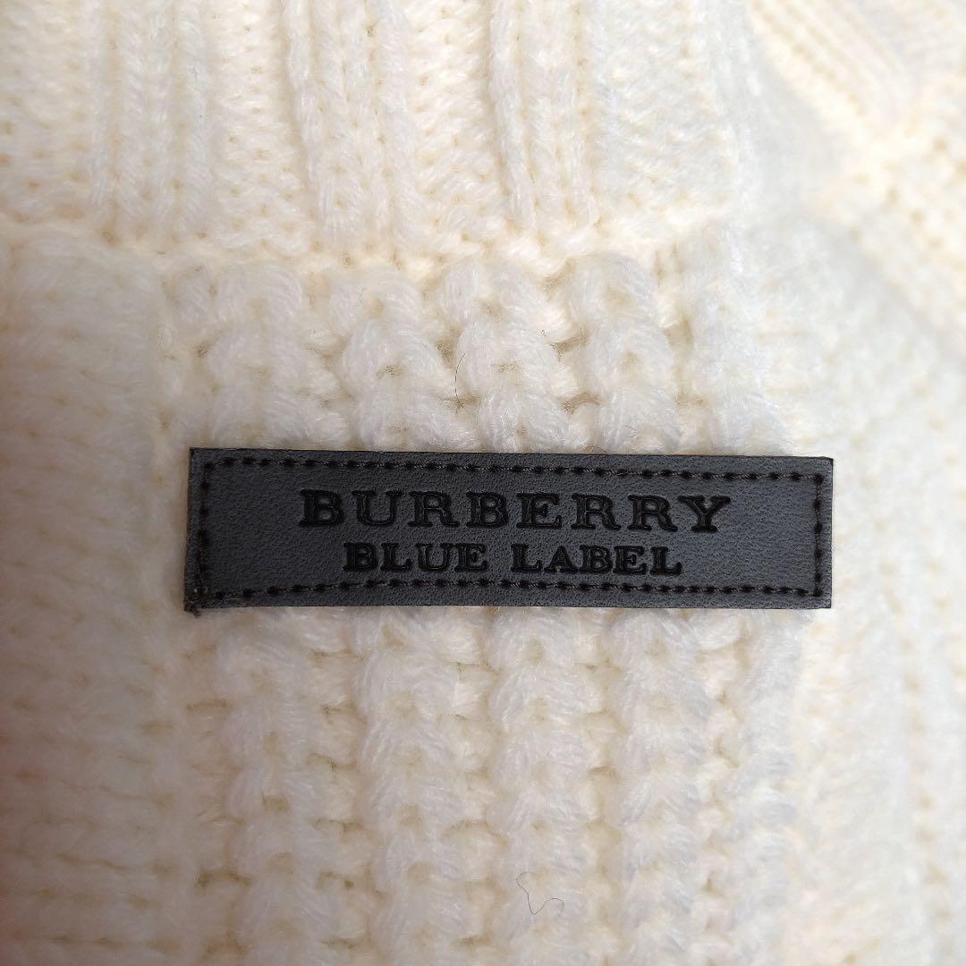 Irving♡バーバリー ブルーレーベル ニット ポンチョ アウター