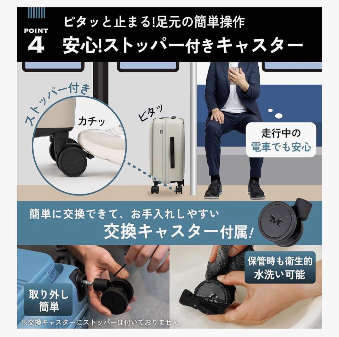 【新品未使用】MAIMO キャリーケース Sサイズ 機内持ち込み スーツケース