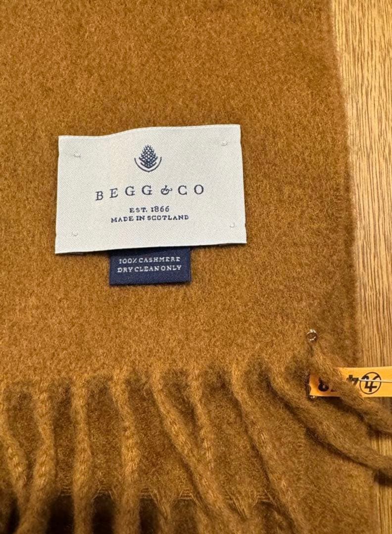 Deuxieme classe BEGG＆CO カシミヤストール