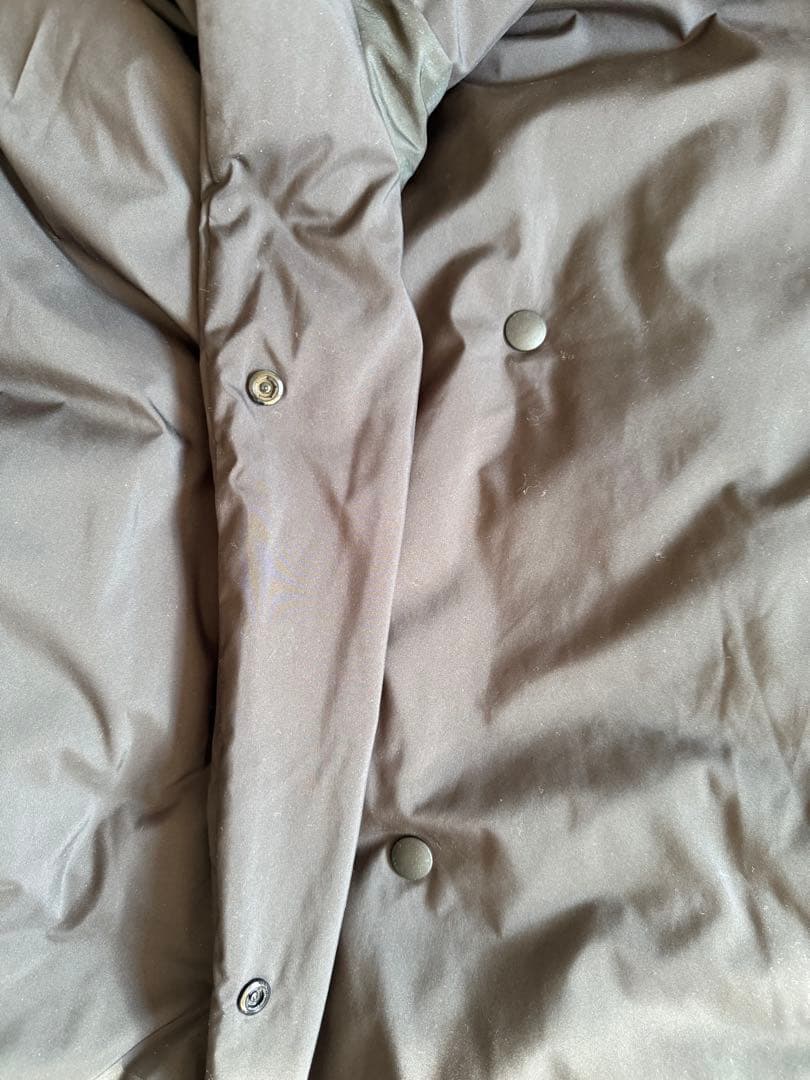 @kaz様ご予約　ミズイロインド　ドレープロングライトダウンコート　ブラック