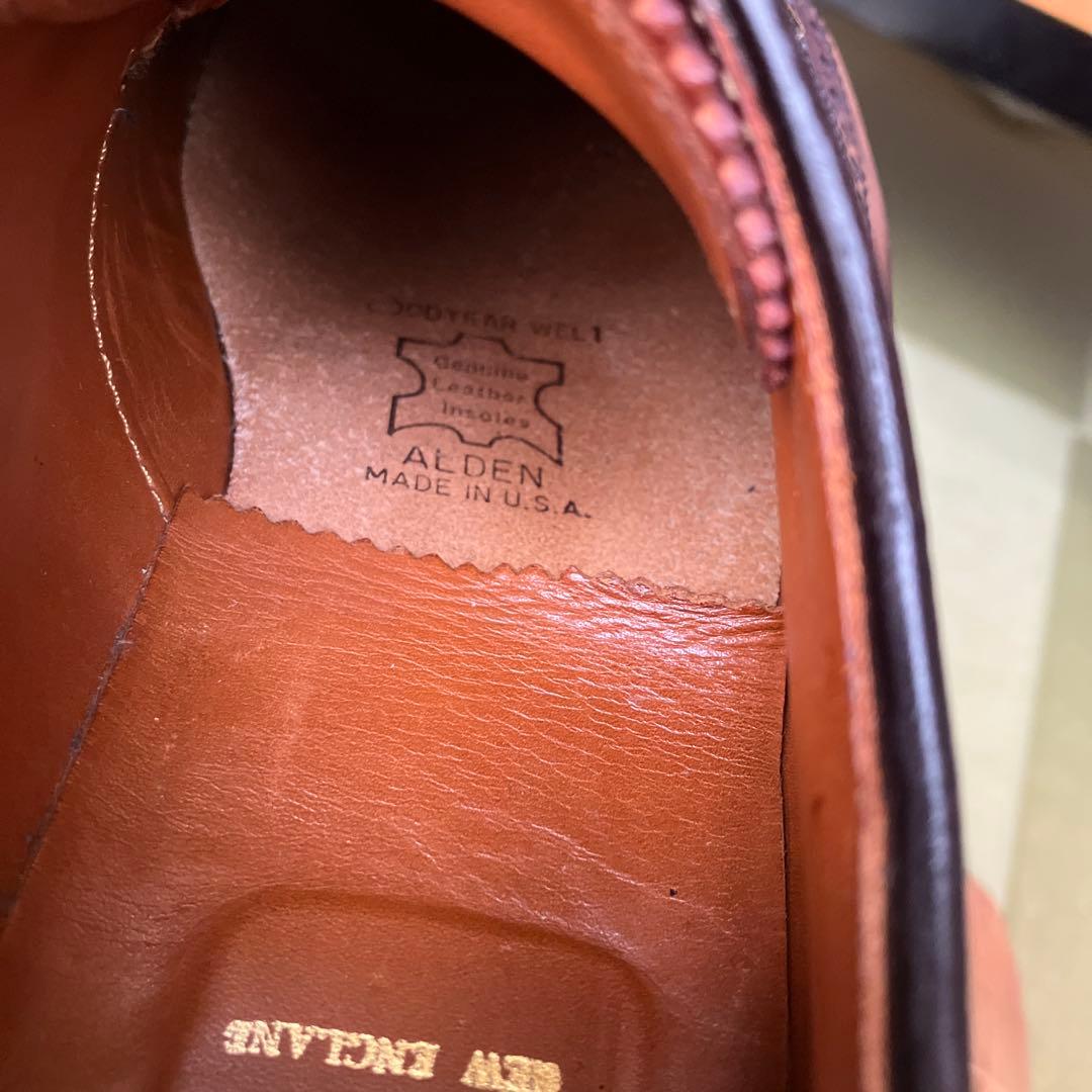 Alden オールデン 975 ロングウィングチップ コードバン　サイズ9