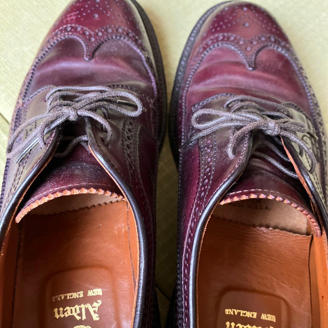 Alden オールデン 975 ロングウィングチップ コードバン　サイズ9