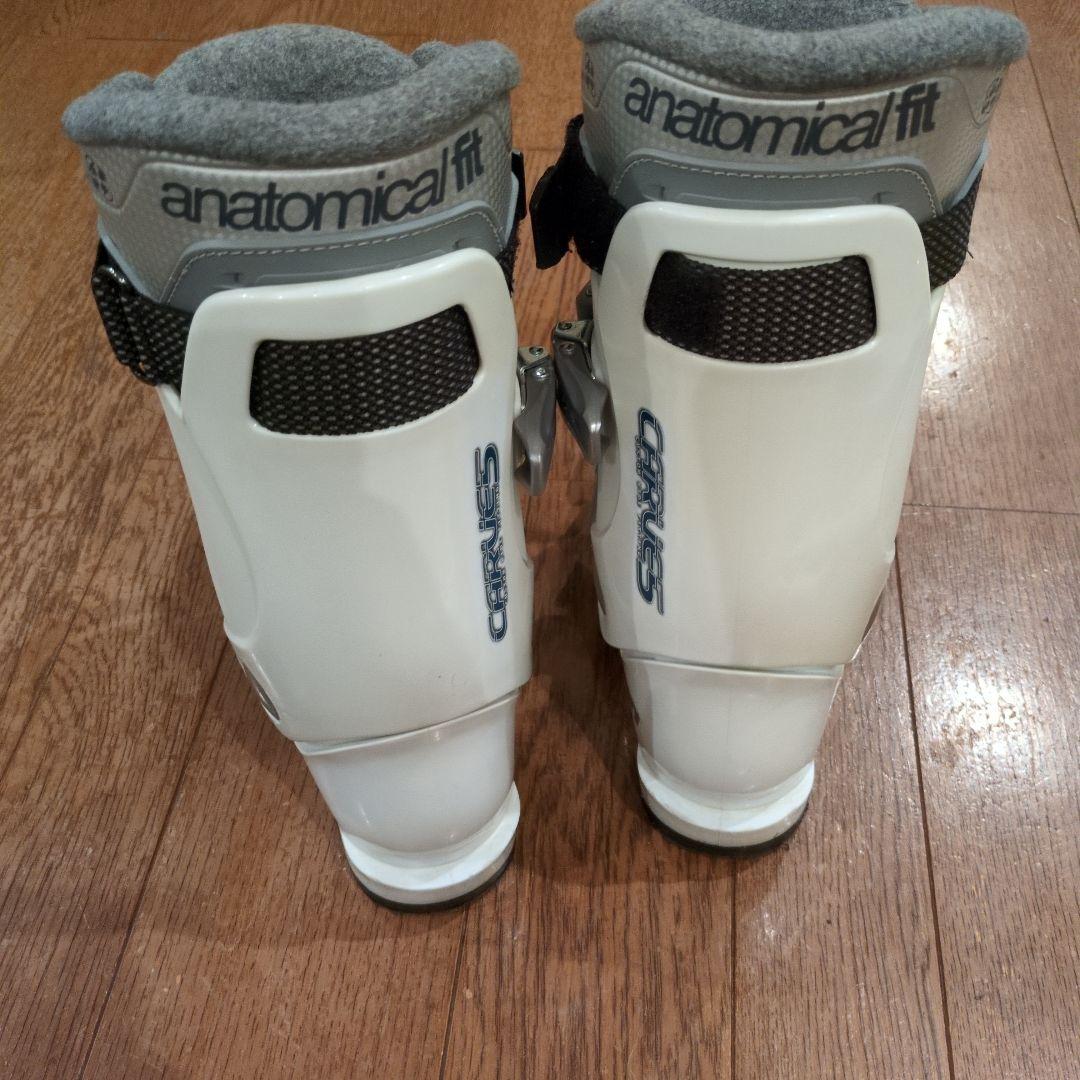 送料無料 Atomic 152cm レディース用スキーセット 24.5ブーツ付