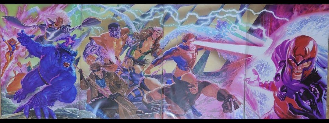 アメコミ　marvel　x-men　ジム・リー　アレックス・ロス　　4冊　セット