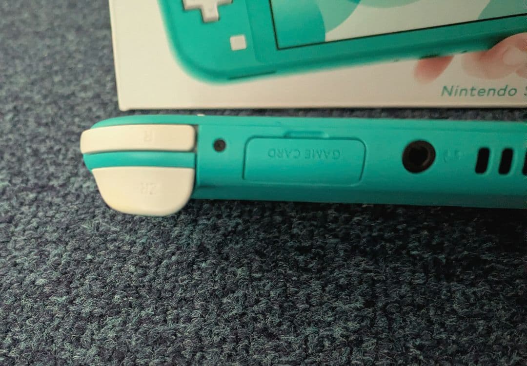 Switchライト ターコイズ SDカード付 初期化済み 箱あり 動作確認済み