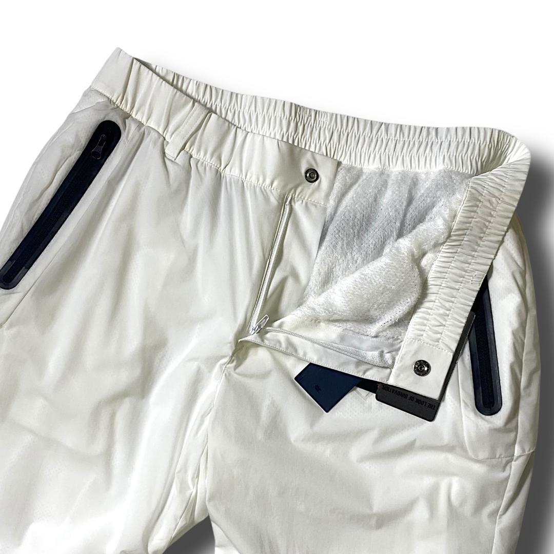 2 新品 パーリーゲイツ 中綿裏生地一体型素材Octa ロングパンツ 定3.1万