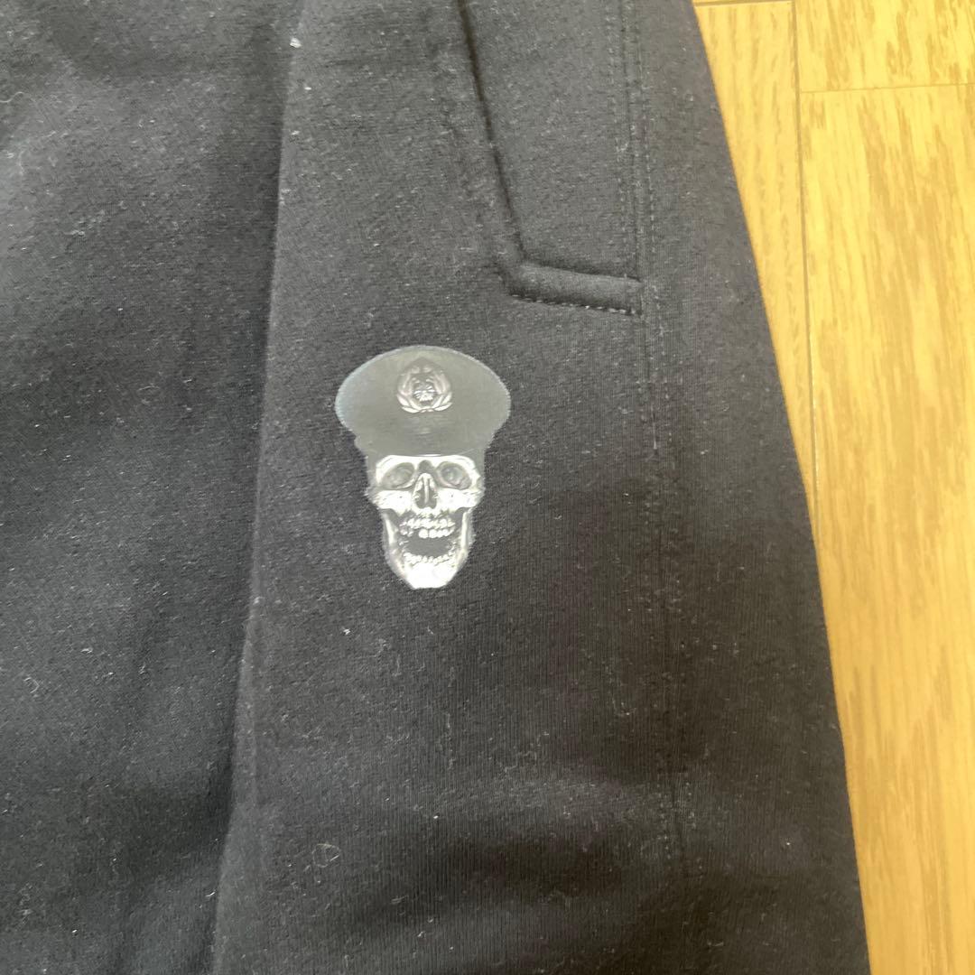 FAT 大友 昇平×Sb×F.A.T. スカル黒 スウェットパンツ　TITCH