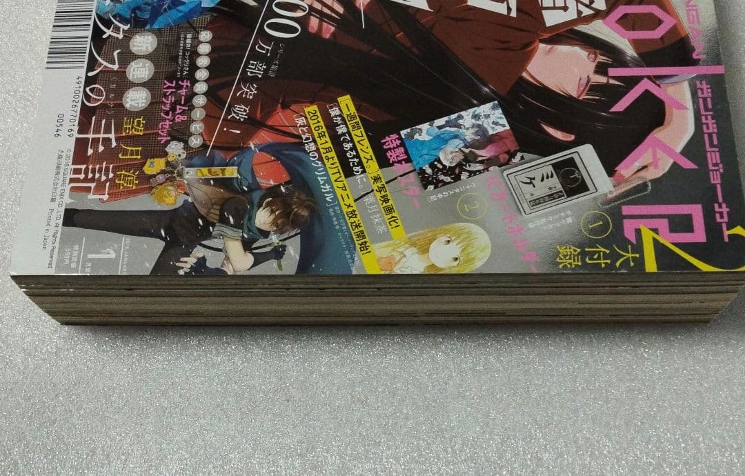 ガンガンjoker　2016年 1月号　2月号　ヴァニタスの手記