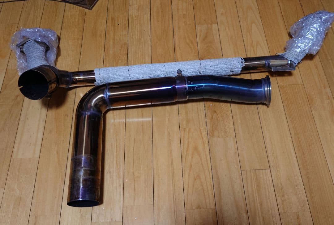 ポルシェ　718ボクスター/ケイマン　フロントパイプ　ダウンパイプ