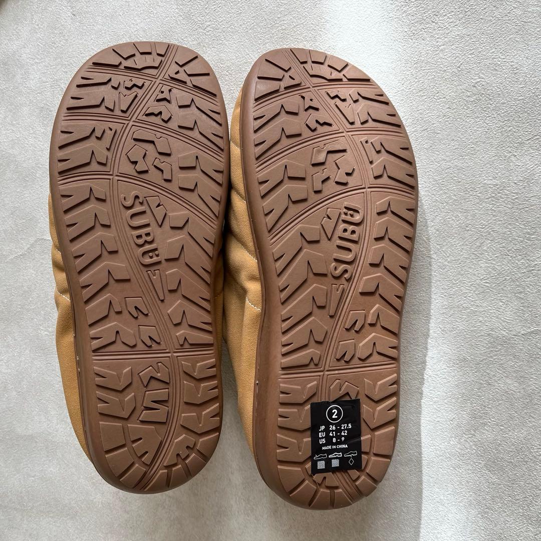 未使用　bPr BEAMS SUBU スリッパ 収納袋付き