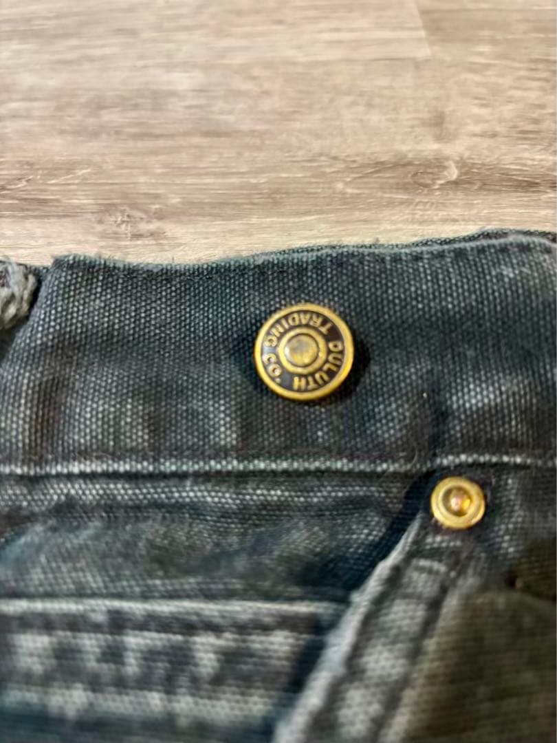 371 極上フェード黒 B01サスペンダーボタン付 ダブルニー