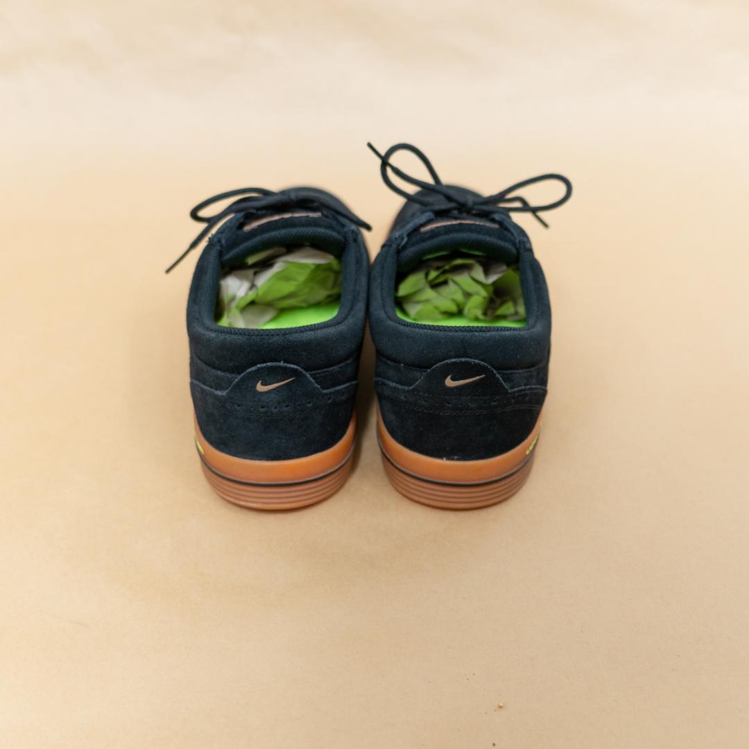 NIKE　ゴルフシューズ　ルナソール　ウィングチップ　黒スエード　26cm