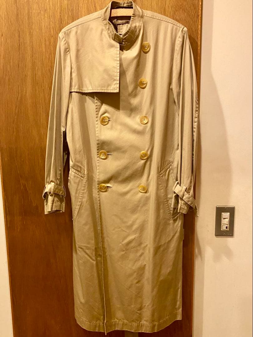 Y’s ダブルブレスト トレンチコート