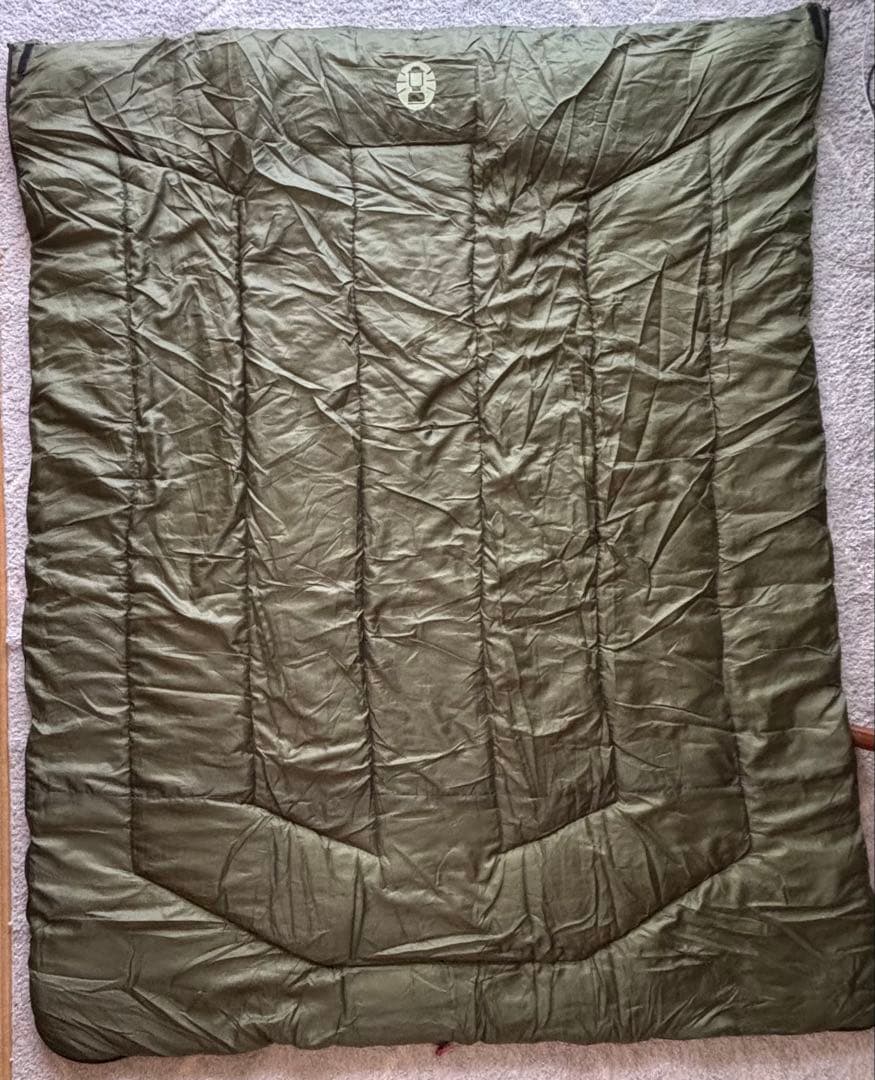 美品⭐️コールマン　Coleman ハドソンダブル　2人用寝袋　値下げ不可