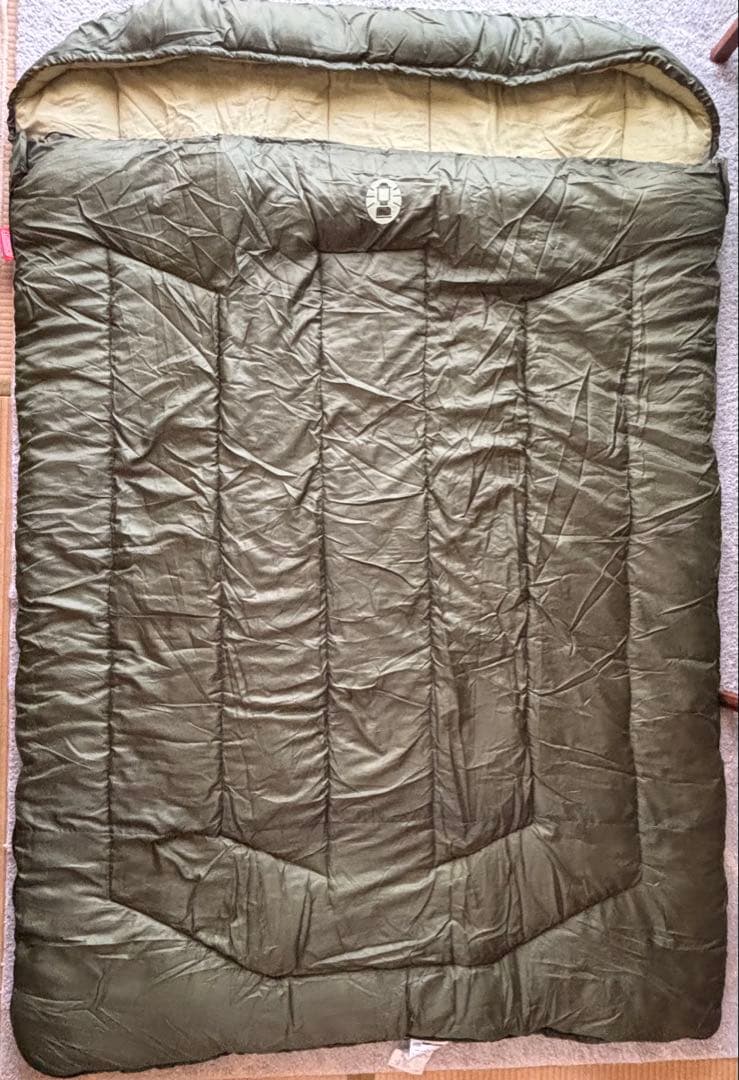 美品⭐️コールマン　Coleman ハドソンダブル　2人用寝袋　値下げ不可