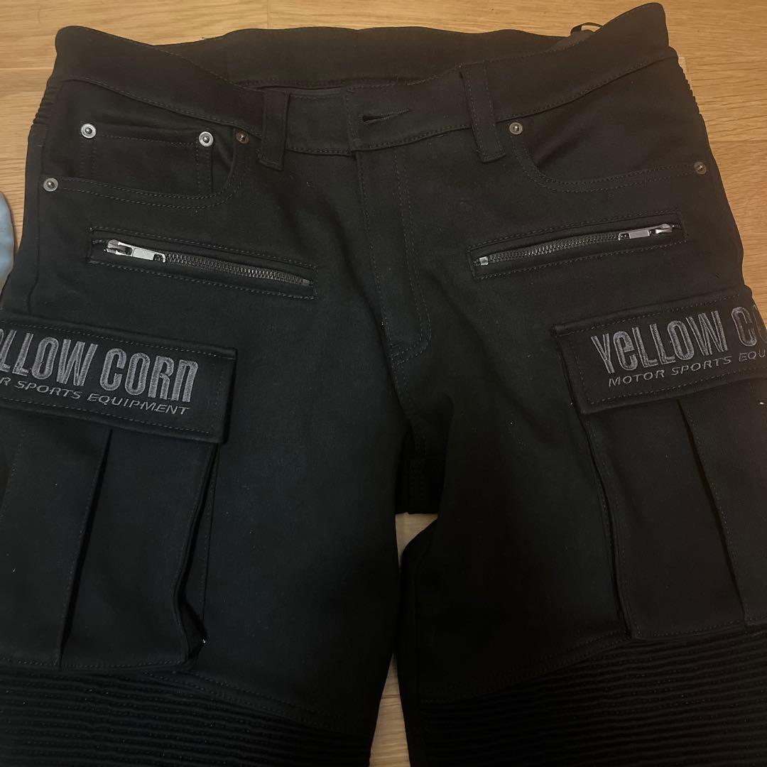ライディングパンツ　イエローコーン
