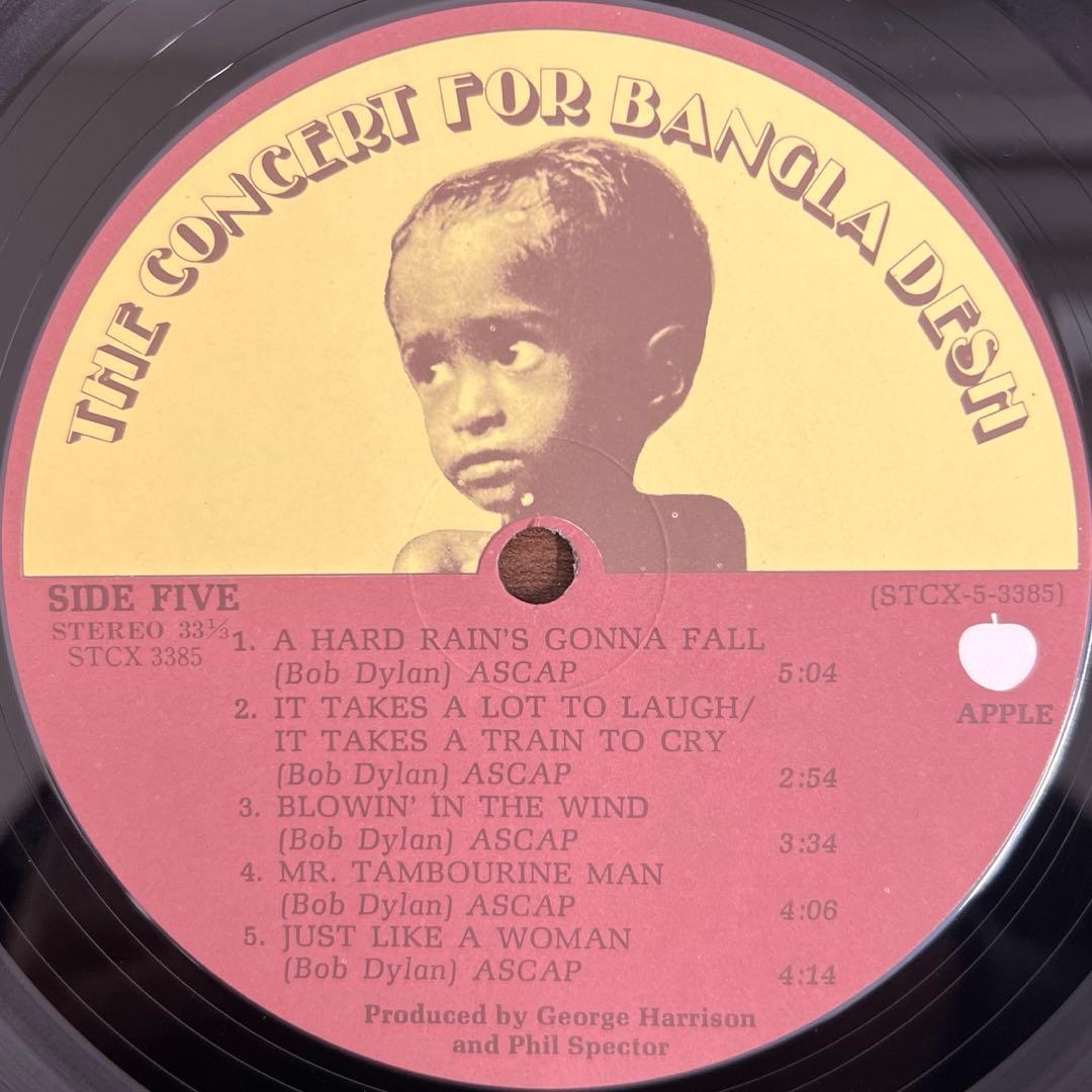 【3LP/帯付】The Concert For Bangla Desh