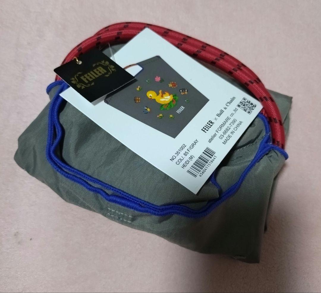 【新品未使用】FEILER Ball&Chain グレー Mサイズ フェイラー