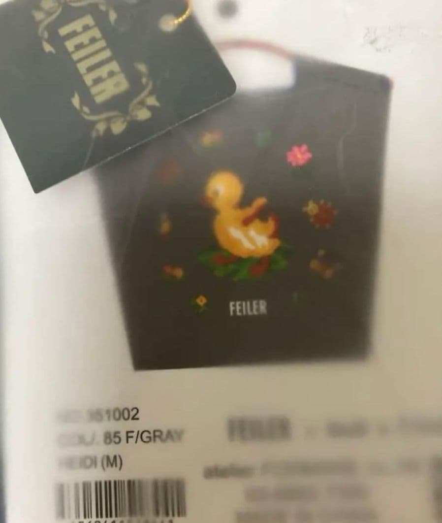 【新品未使用】FEILER Ball&Chain グレー Mサイズ フェイラー