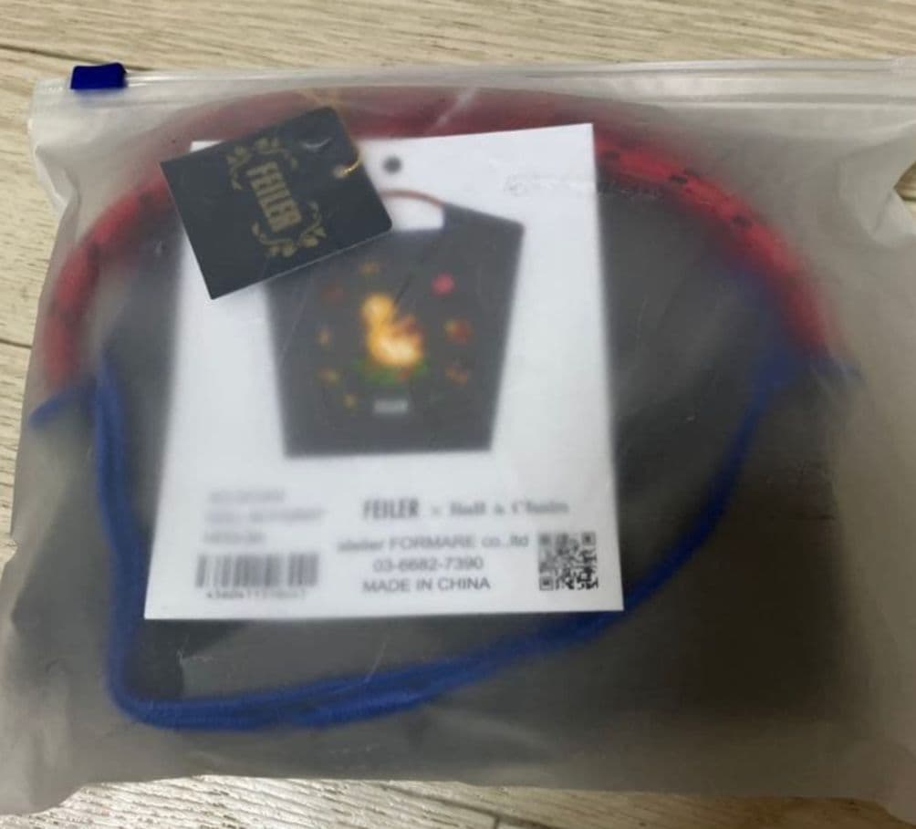 【新品未使用】FEILER Ball&Chain グレー Mサイズ フェイラー