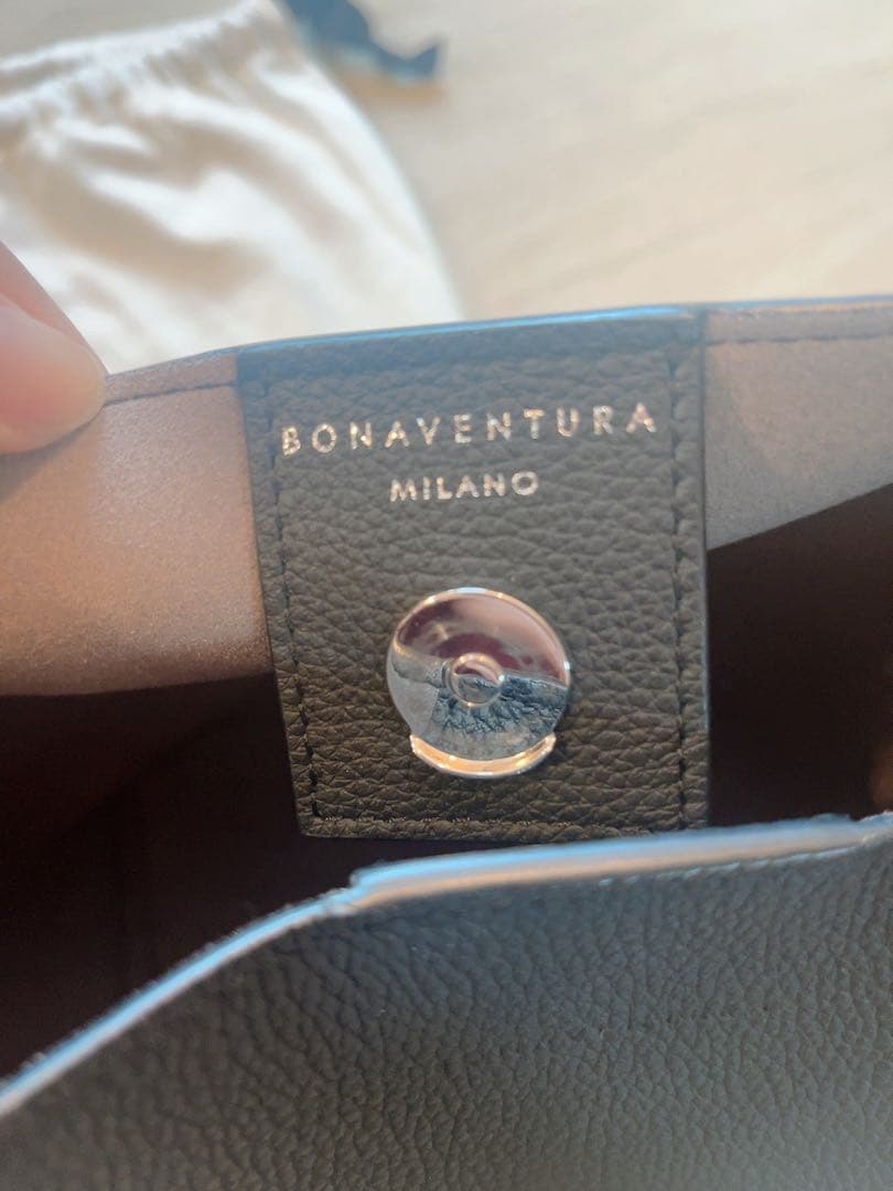 Bonaventura ボナベンチュラ　ミーナ　バケットバックブラック