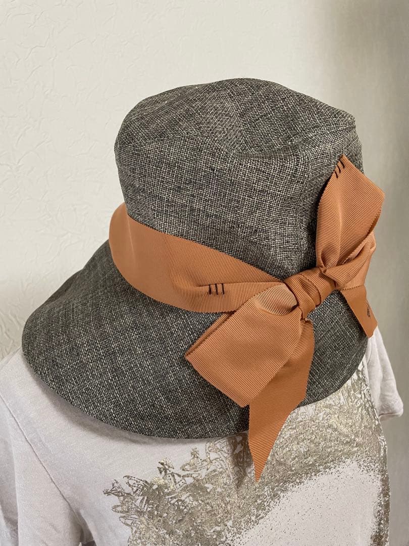 美品✨Vivienne Westwood リボン　バケットハット　帽子　オーブ