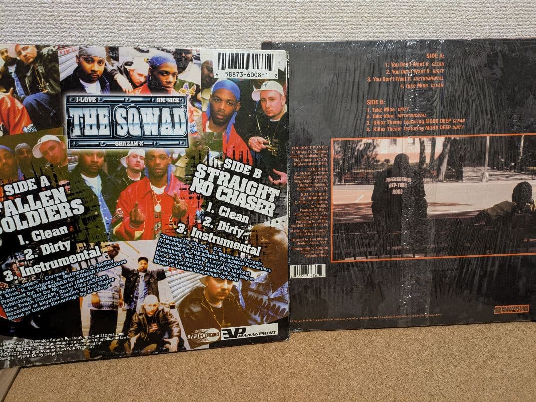 当時物　CORMEGA THE SQWAD LPレコード 2枚セット