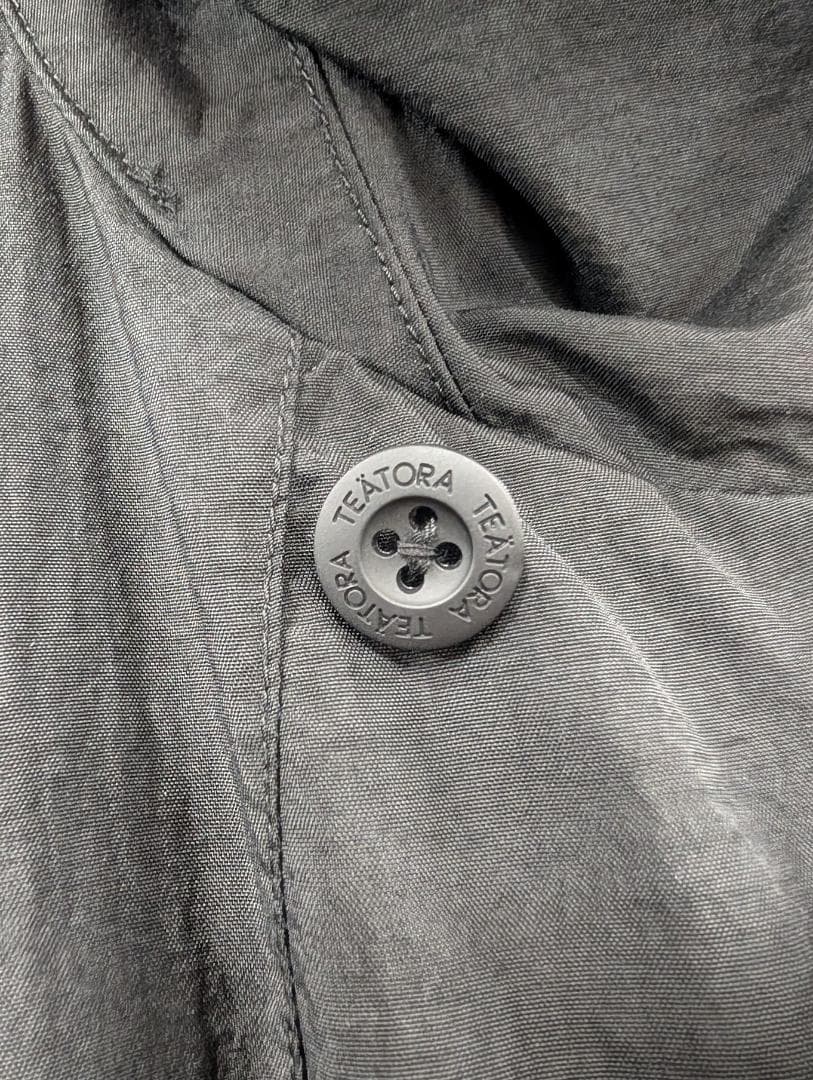 TEATORA テアトラ DEVICE COAT デバイスコート ブラック 4