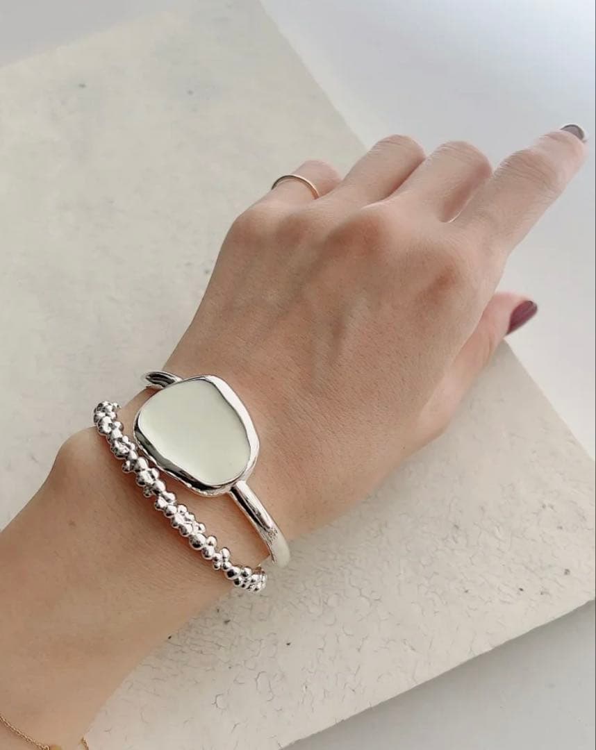 【新品未使用】Chieko+ チエコプラス Lulu bangle シルバー