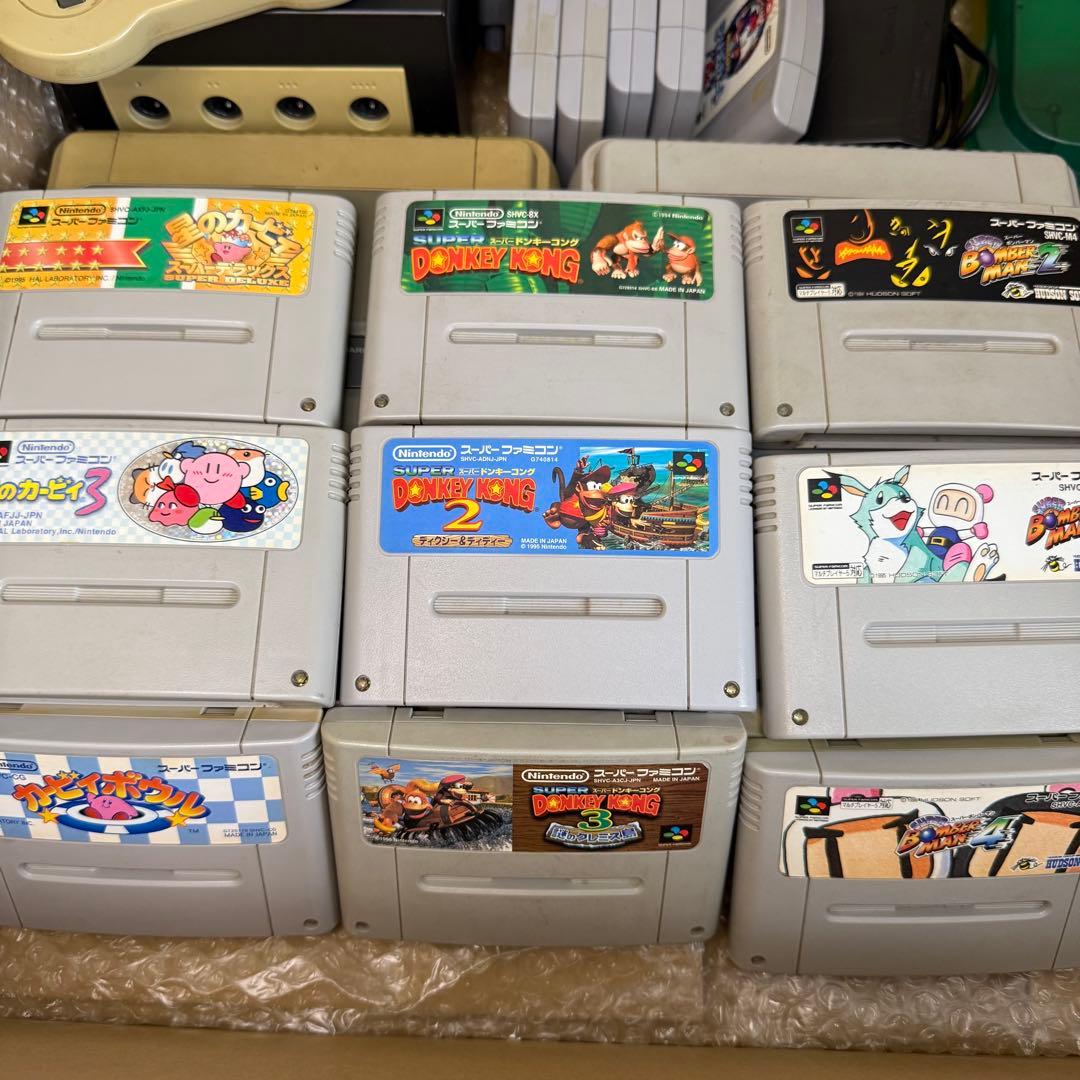 【ジャンク品】ゲームキューブ　64　SFC　まとめ売り　動作未確認　現状渡し