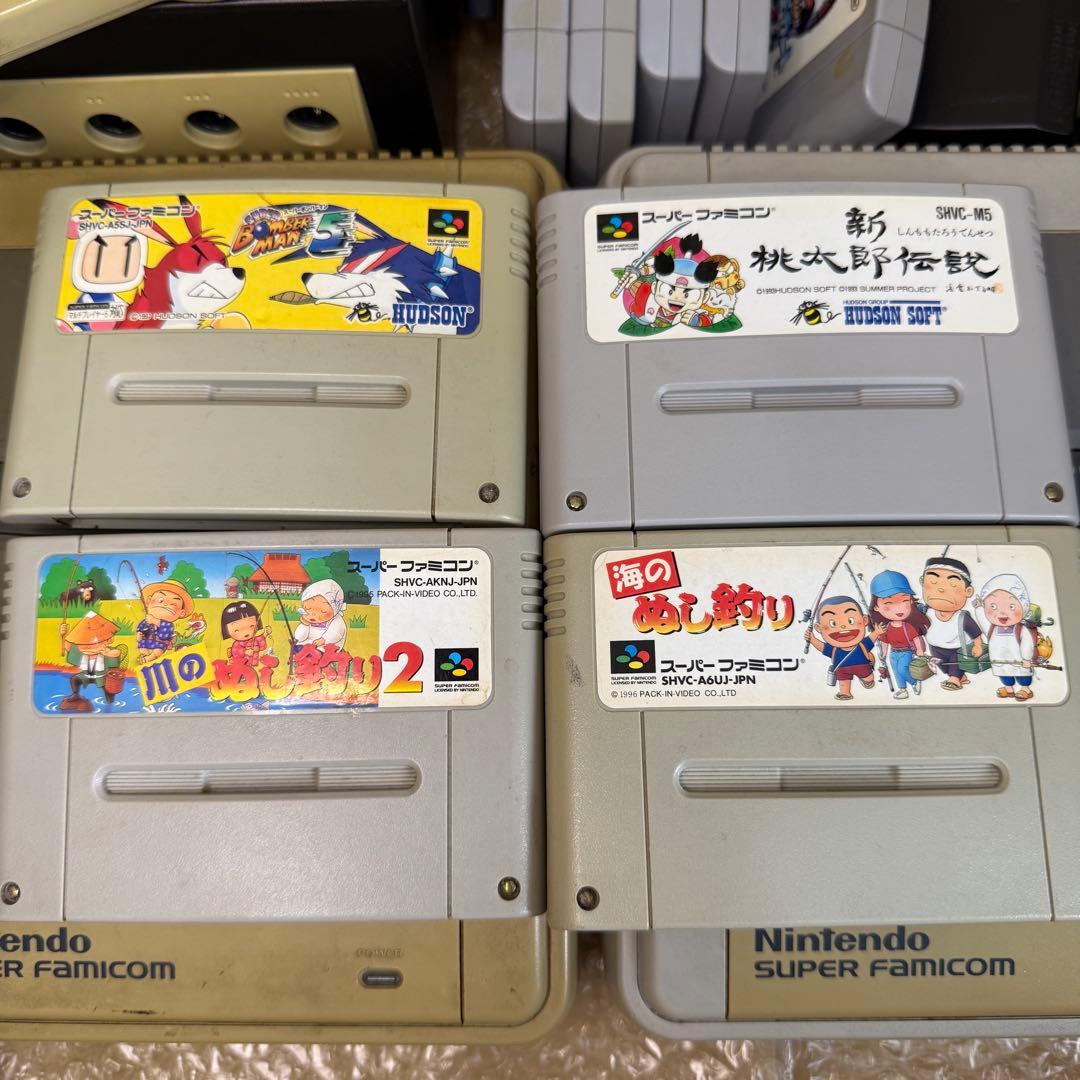 【ジャンク品】ゲームキューブ　64　SFC　まとめ売り　動作未確認　現状渡し