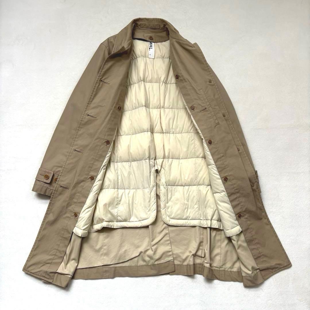 すーざ 　MHL ダウンライナー付　ステンカラーコートマーガレットハウエル