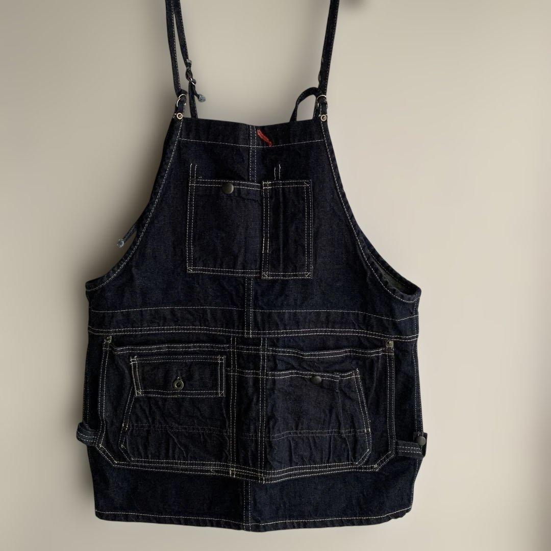johnbull ジョンブル　デニム　サロペット　エプロン