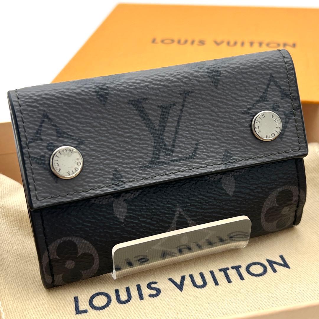 【現行 極美品】ヴィトン モノグラム エクリプス ディスカバリー コンパクト財布