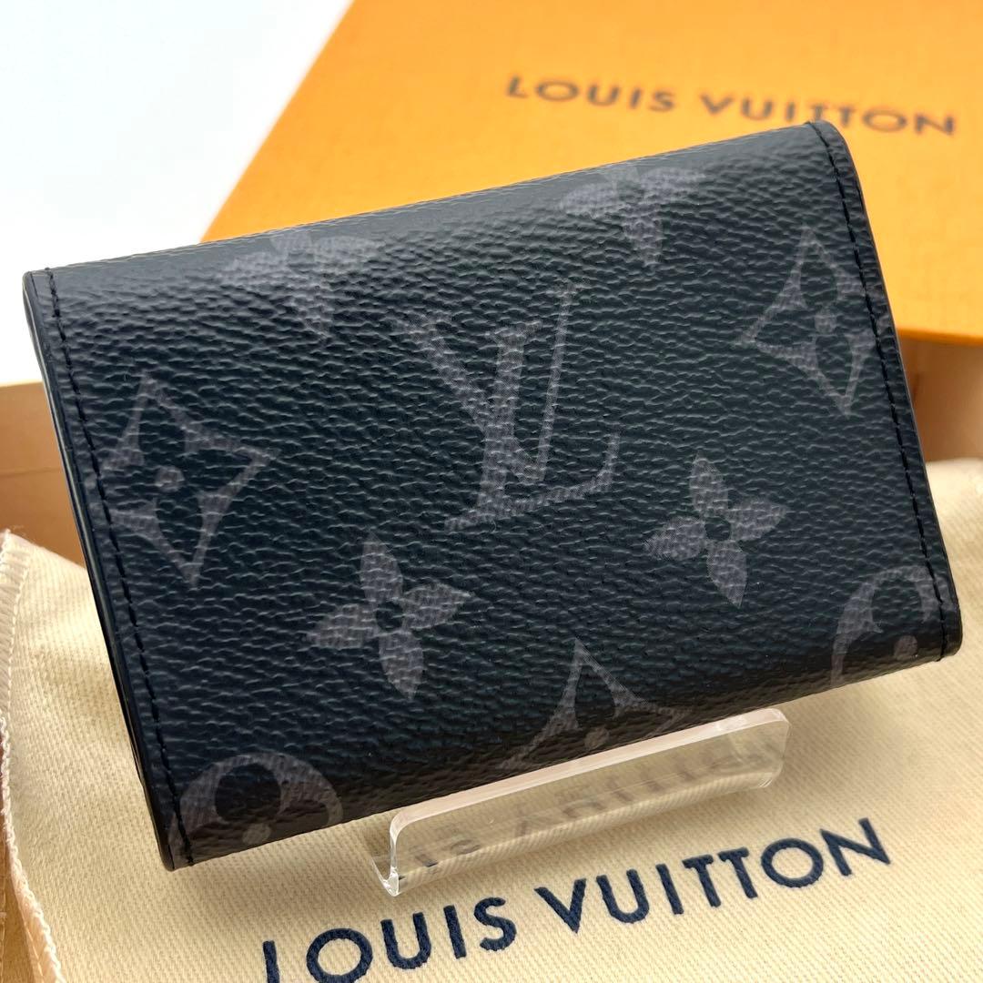 【現行 極美品】ヴィトン モノグラム エクリプス ディスカバリー コンパクト財布