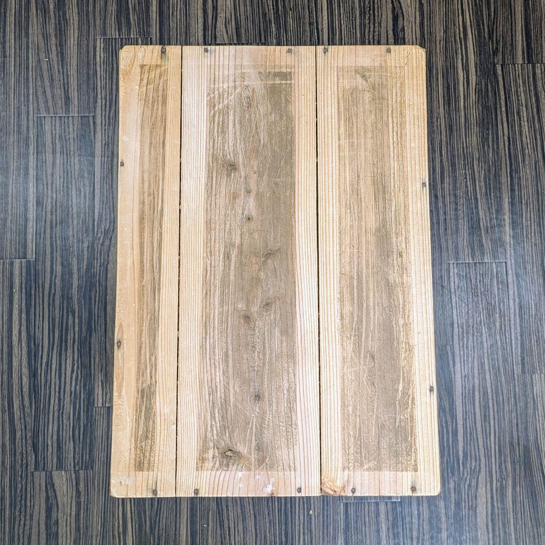 【ヴィンテージ】お茶箱 衣装ケース 道具入れ 大小 2個セット