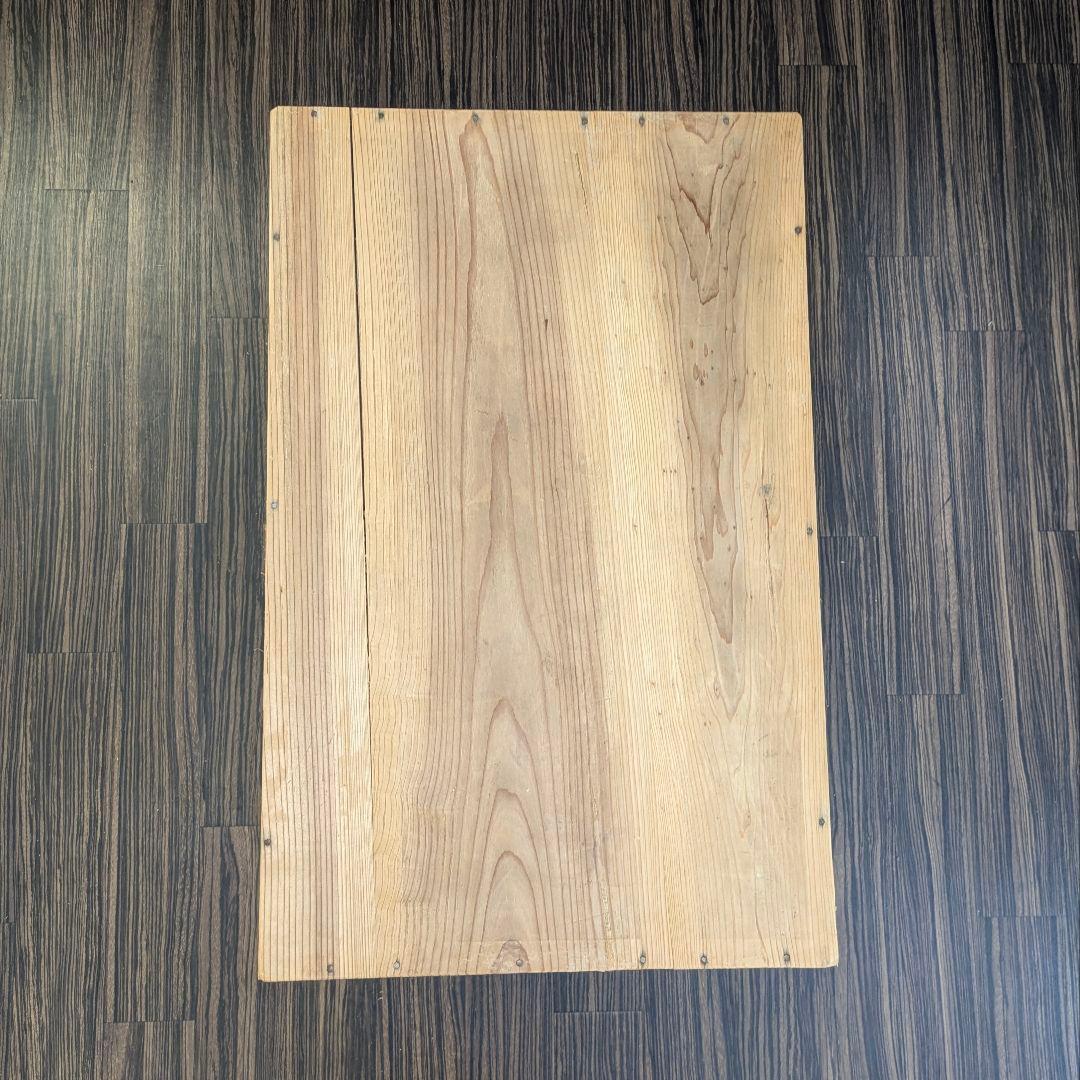 【ヴィンテージ】お茶箱 衣装ケース 道具入れ 大小 2個セット