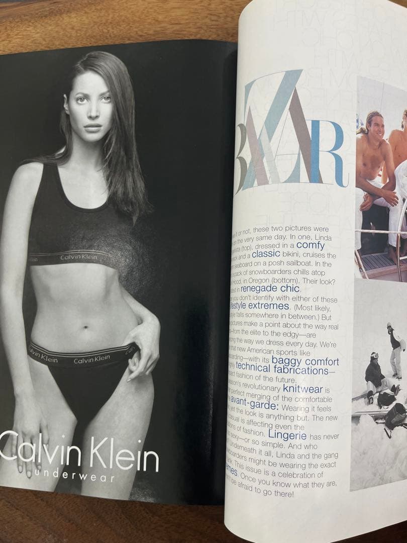 Harper’s BAZAAR US 1996年11月号 ケイト・モス