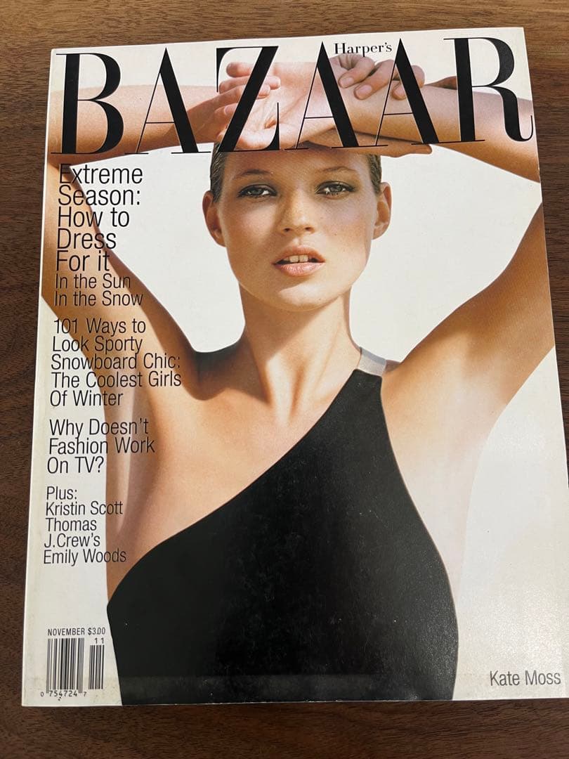 Harper’s BAZAAR US 1996年11月号 ケイト・モス