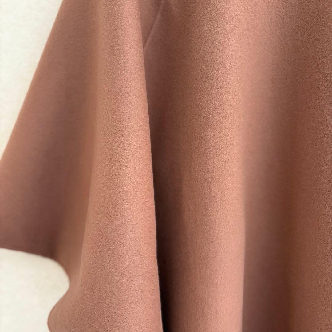 セオリーリュクス　カシミヤ　ウール　コート　ケープ　マント