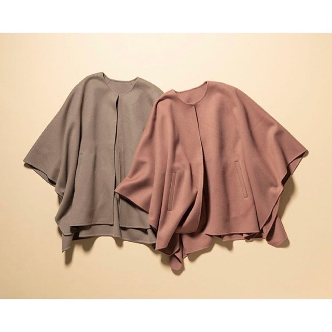 セオリーリュクス　カシミヤ　ウール　コート　ケープ　マント