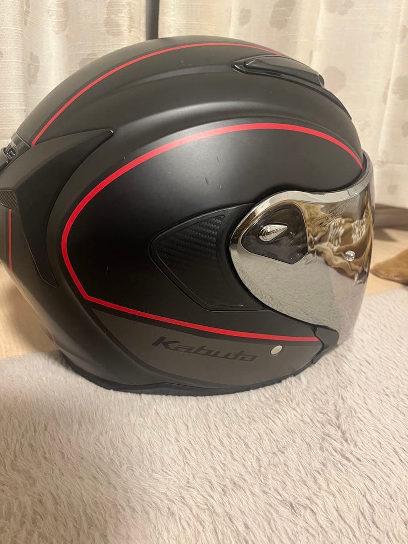 OGK KABUTO EXCEED DELIE ジェットヘルメット　Mサイズ