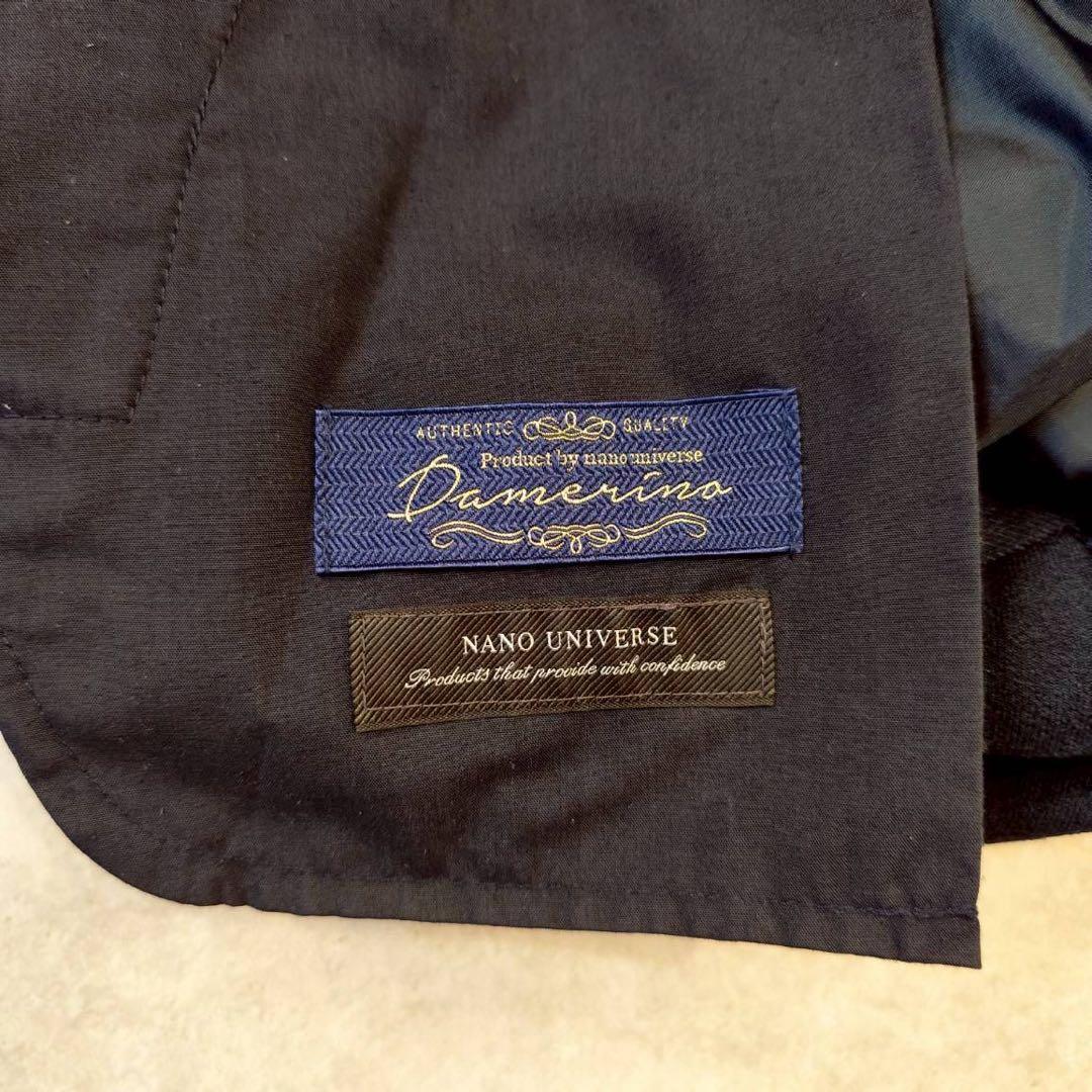 ナノユニバース　ダメリーノ　M 極美品　シングル　ビジネススーツ