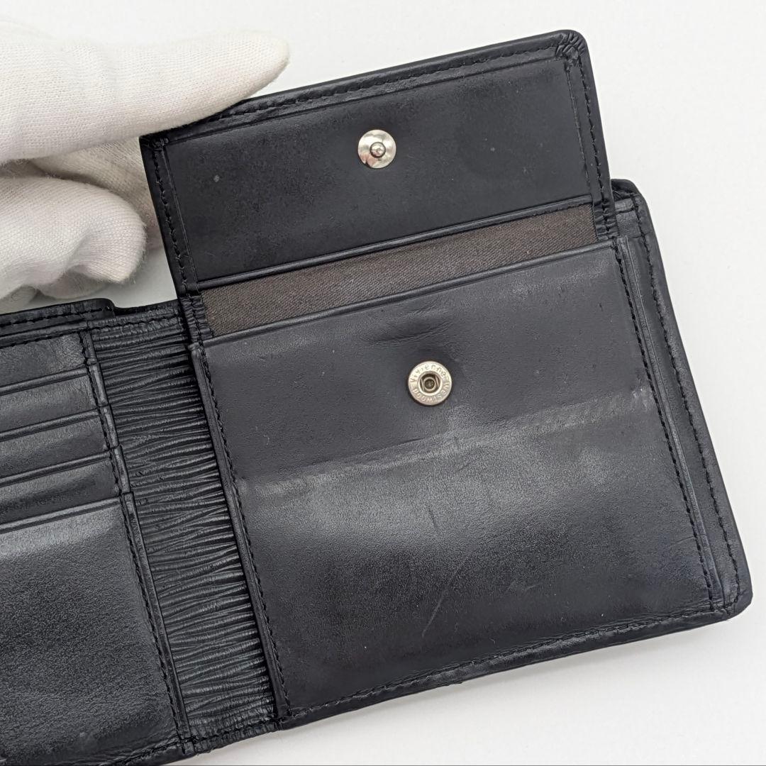 Vivienne Westwood 二つ折り財布 フロウ ブラック 黒 レザー