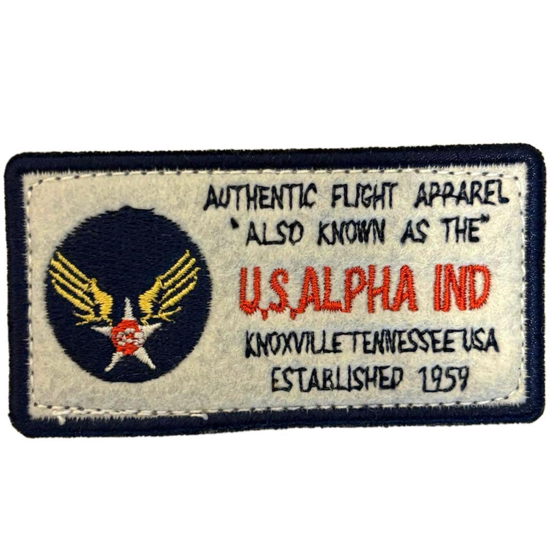 もか　極美品 アルファインダストリーズMA-1 フライト ジャケット 短丈