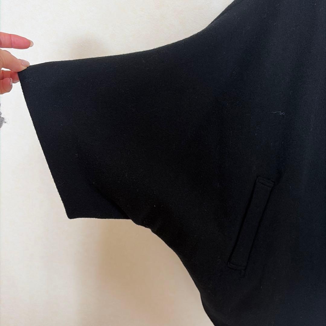 BEARDSLEY ブラック ノーカラージャケット