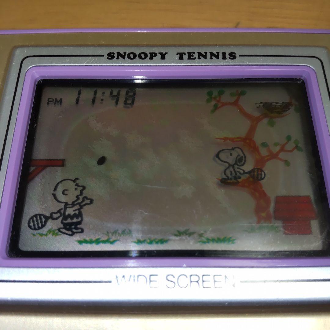 任天堂 ゲームウォッチ GAME&WATCH スヌーピー テニス SP-30