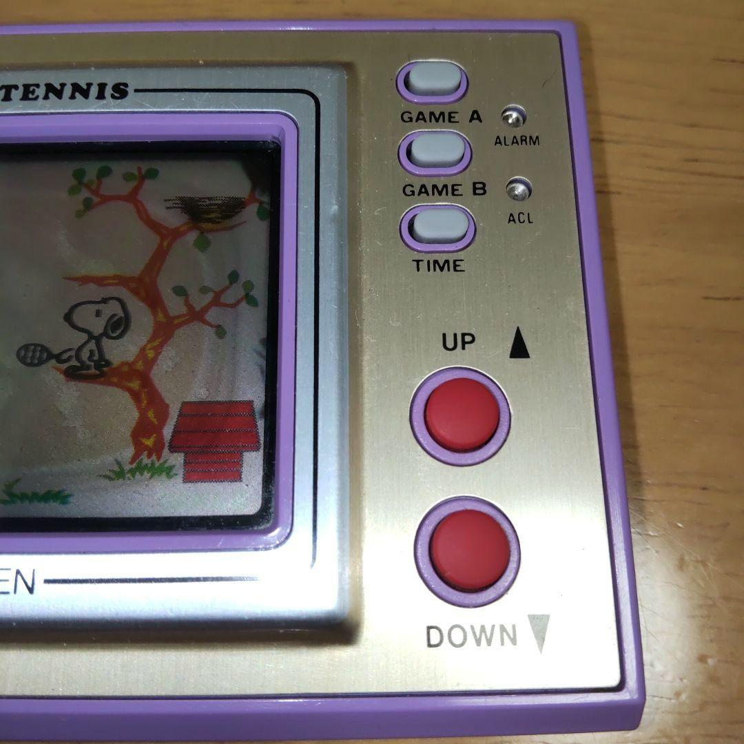 任天堂 ゲームウォッチ GAME&WATCH スヌーピー テニス SP-30