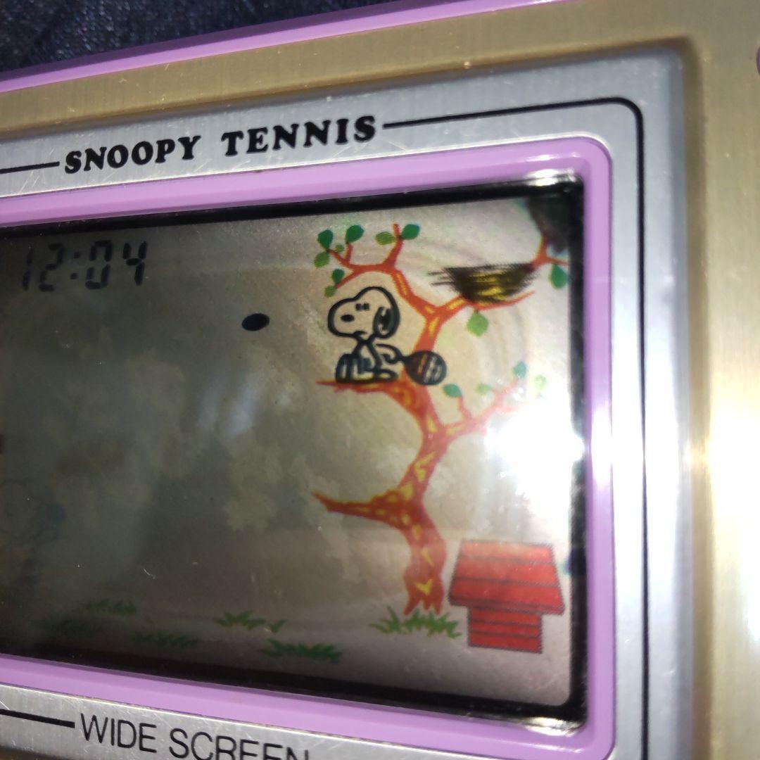 任天堂 ゲームウォッチ GAME&WATCH スヌーピー テニス SP-30